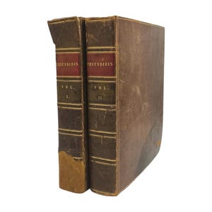 Thucydides History of the Peloponnesian War 1790-1804 Greek Latin