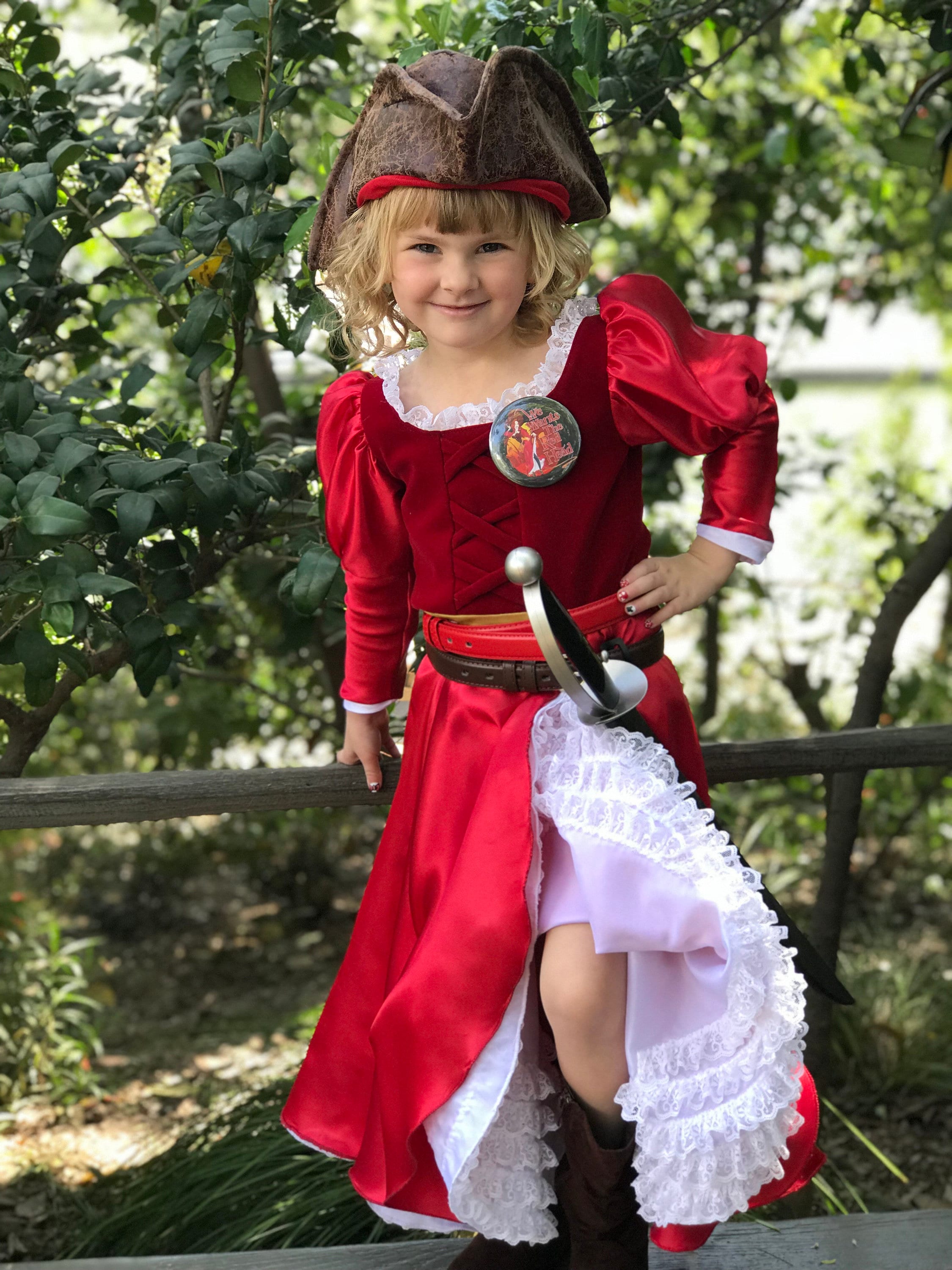Redheaded Pirate Wench Costume/ Pirates of the Caribbean Dress - Etsy