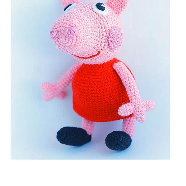 PDF Crochet Pattern - Peppa Pig toy crochet pattern - Instant Download PDF ENGLISH only!