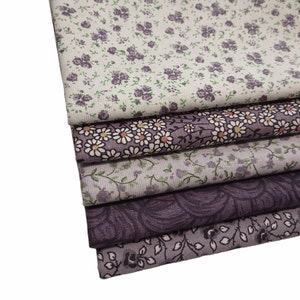 Lavender Fields-Fat Qtr. Bundle- 5 Colors