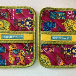 Pot Holders, Potholders, Kitchen Mitts, Hot Pads
