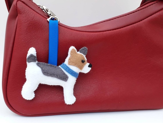 Jack Russell Terrier Shoulder Bag - Blue Jack Russell Terrier Shoulder Bag - Blue