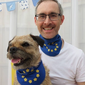 European Union EU Flag Dog Bandana image 9