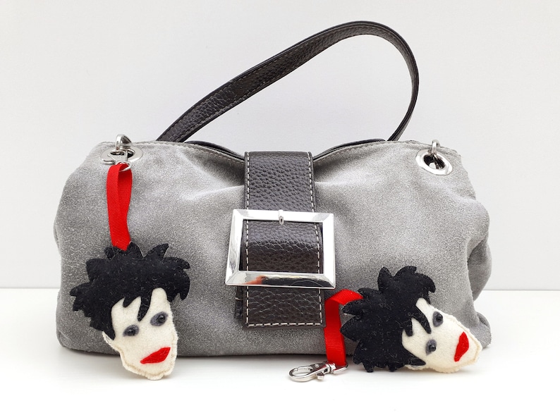 Parody Robert Smith from The Cure Bag Charm image 3