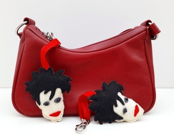 Parody Robert Smith from The Cure Bag Charm