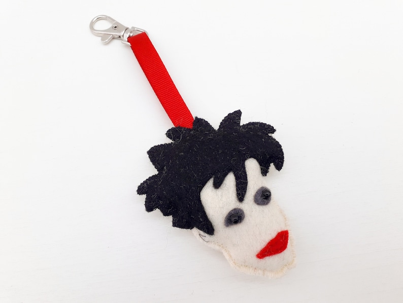 Parody Robert Smith from The Cure Bag Charm image 9