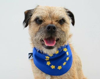 European Union EU Flag Dog Bandana