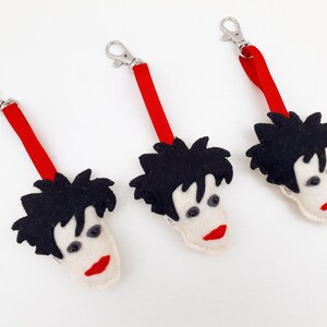 Parody Robert Smith from The Cure Bag Charm image 5