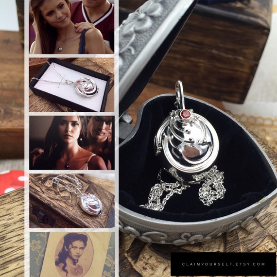 Collana Katherine Pierce Vampire Diaries Elena Gilbert Cosplay Necklace