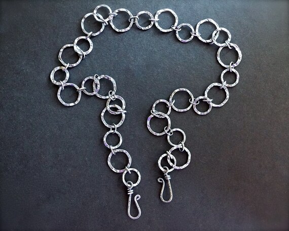 silver chain hook