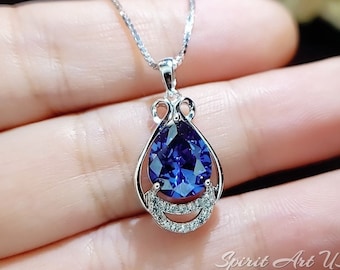 Details about Tanzanite Silver Necklace,beautiful beaded silver necklace,AAA+ Details about Tanzanite Silver Necklace,beautiful beaded silver necklace,AAA+