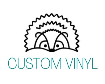 Custom Vinyl Decal , Personalized, Outdoor, Mailbox, Car, Window, Bumper, Door, Trailer, Business, Permanent Vinyl