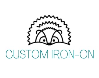 Custom Iron-On, Personalized HTV, DIY Iron-On, Heat Transfer Vinyl, Colorful, Rainbow, Glitter