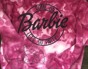 Barbie Tie Dye Top - Etsy