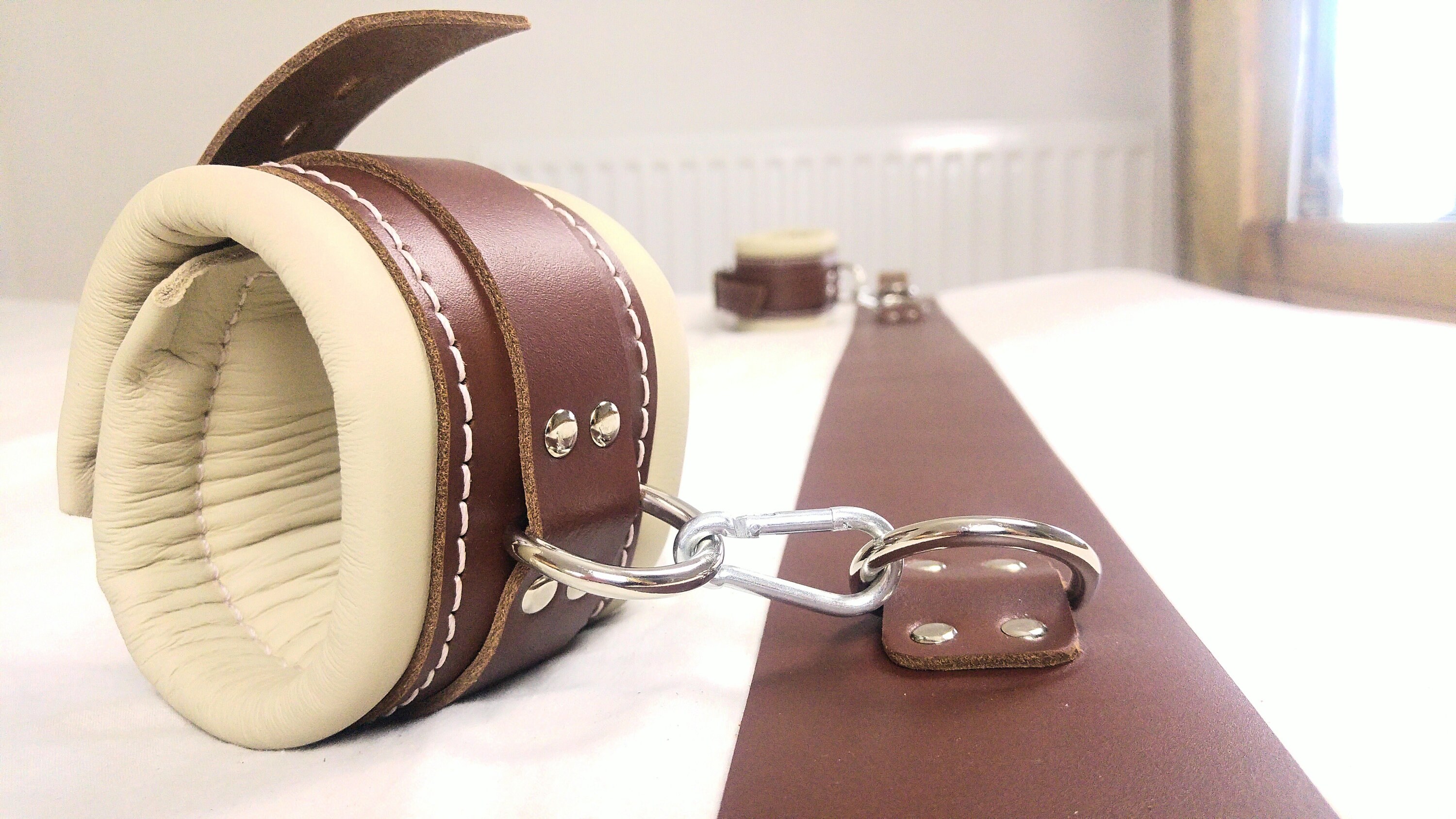 Bed Restraints Leather Bondage Restraints Hospital Medical | Etsy