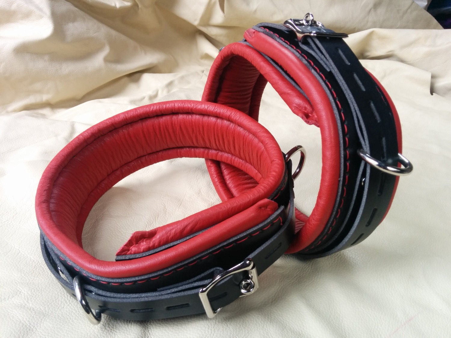 Best of Thigh cuff bondage public Bikini black alpha