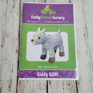 Giddy Goat Pattern by Funky Friends Factory | Stuffed Animal Pattern