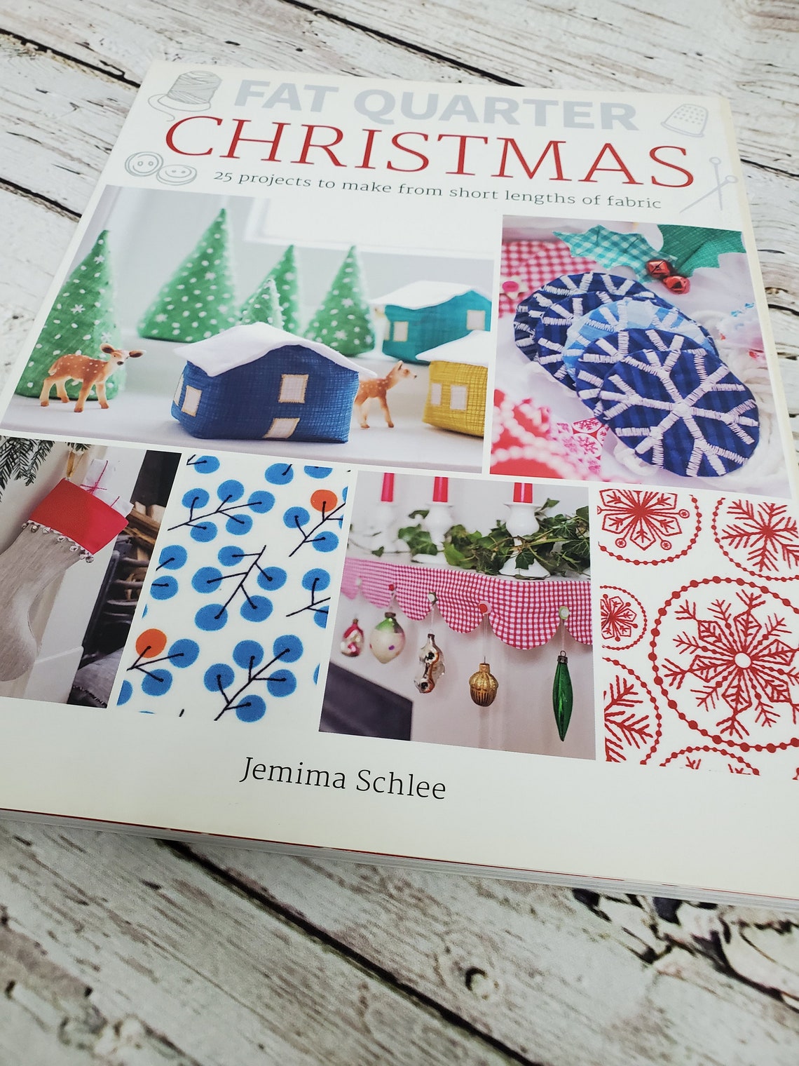 Fat Quarter Christmas Sewing Projects Sewing Book 20 Etsy