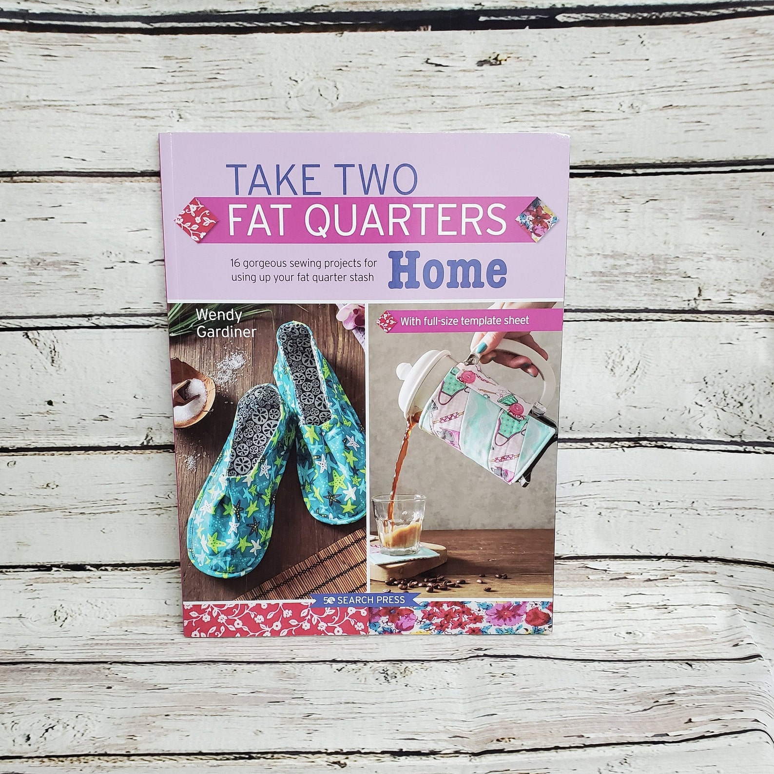 Take Two Fat Quarters Home Edition 16 sewing projects for Etsy