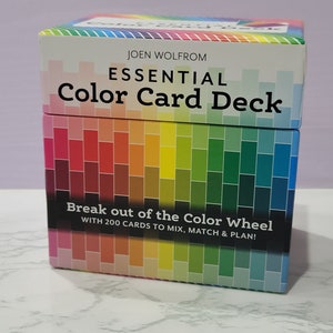 Baraja de cartas de colores esencial / Herramienta de color para todos / Rueda de colores