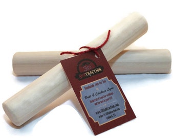 Handmade Wood Bolillo. Set of 2! READY TO SHIP Tortilla Rolling Pin, Rodillo! Also great for eggrolls, pastery & dumplings! Small.