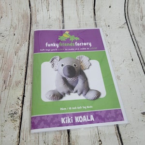Patrón de Kiki Koala de Funky Friends Factory / Patrón de animal de peluche