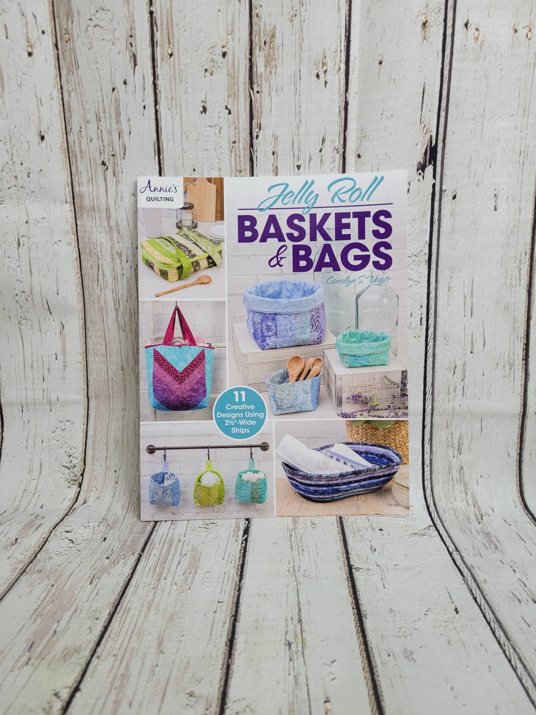 Jelly Roll Baskets and Bags 11 Creative Designs Using Jelly Etsy