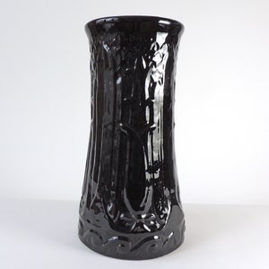 Monmouth Western Stoneware &quot;Lotus&quot; Vase 12 Inches Tall Vintage 1930&#39;s Art Deco