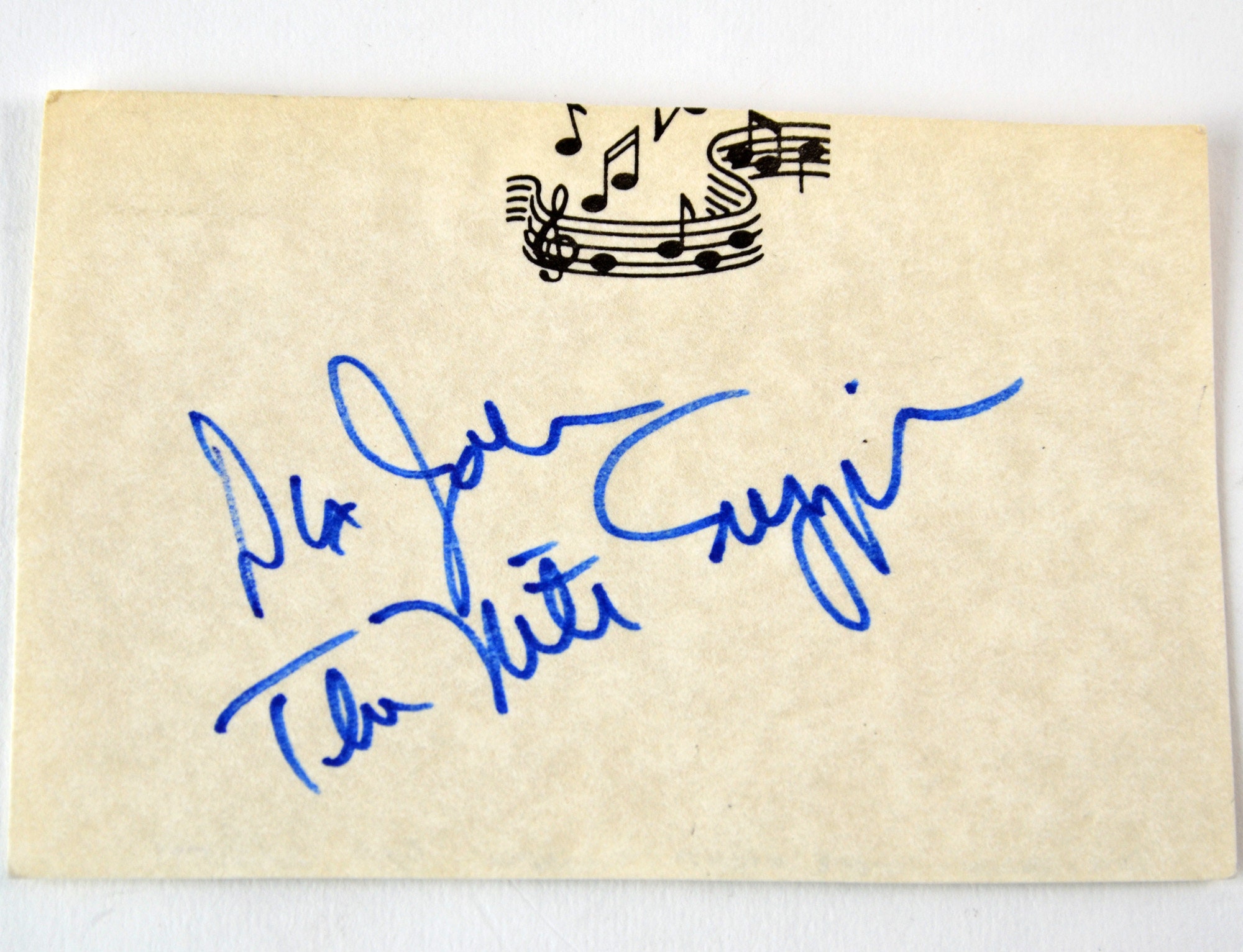 激レア‼　ドクタージョンのサイン Dr John Autograph - Etsy