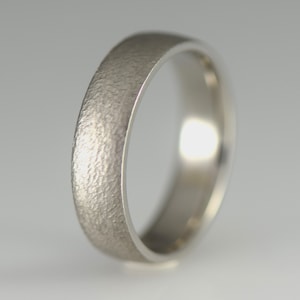 Palladium Band Comfort Fit 6mm Wide Size 11 by Novell Design Studio