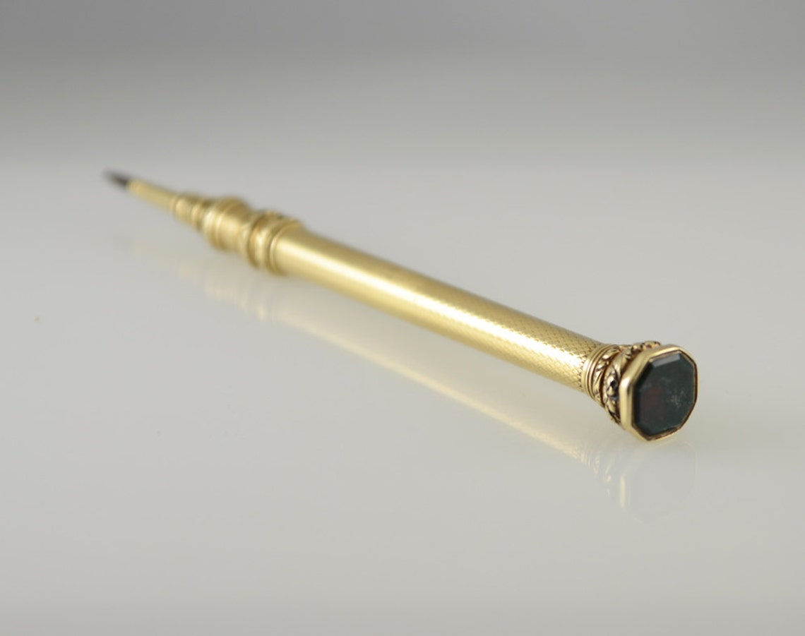 1800's Antique 14K Gold Mechanical Pencil SALE Etsy
