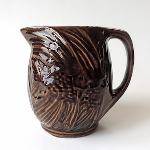 McCoy Pottery Angelfish Pitcher Vase Vintage 1935