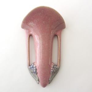 Roseville Pottery Tuscany Wall Pocket Shape 1255-8&quot;