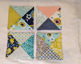 Posavasos de tela - Juego de 4