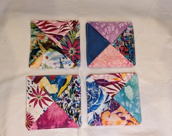 Fabric Coasters - Set of 4