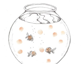 Image result for fingerprints on the fish bowl