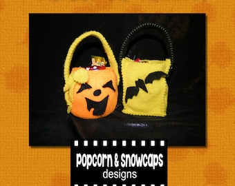 Trick -or- Treat Bag Patterns for 18&quot; dolls