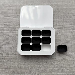 Paint Palette - Travel Paint Palette - Empty Paint palette - Mini Palette - Travel Portable Painting Supplies - wells
