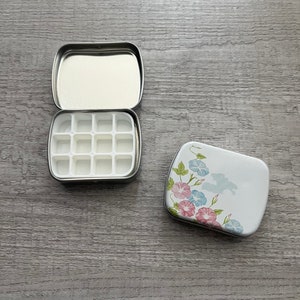 Empty Paint Palette, Travel Paint Palette, Plein Air Palette, Empty Paint Box - Mini Palette, Travel Portable Painting Supplies