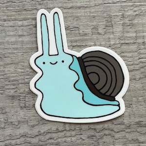 Snail Sticker - Cute Snail - Kawaii - Planner Sticker - Character Art - Cute - Slug - Journaling