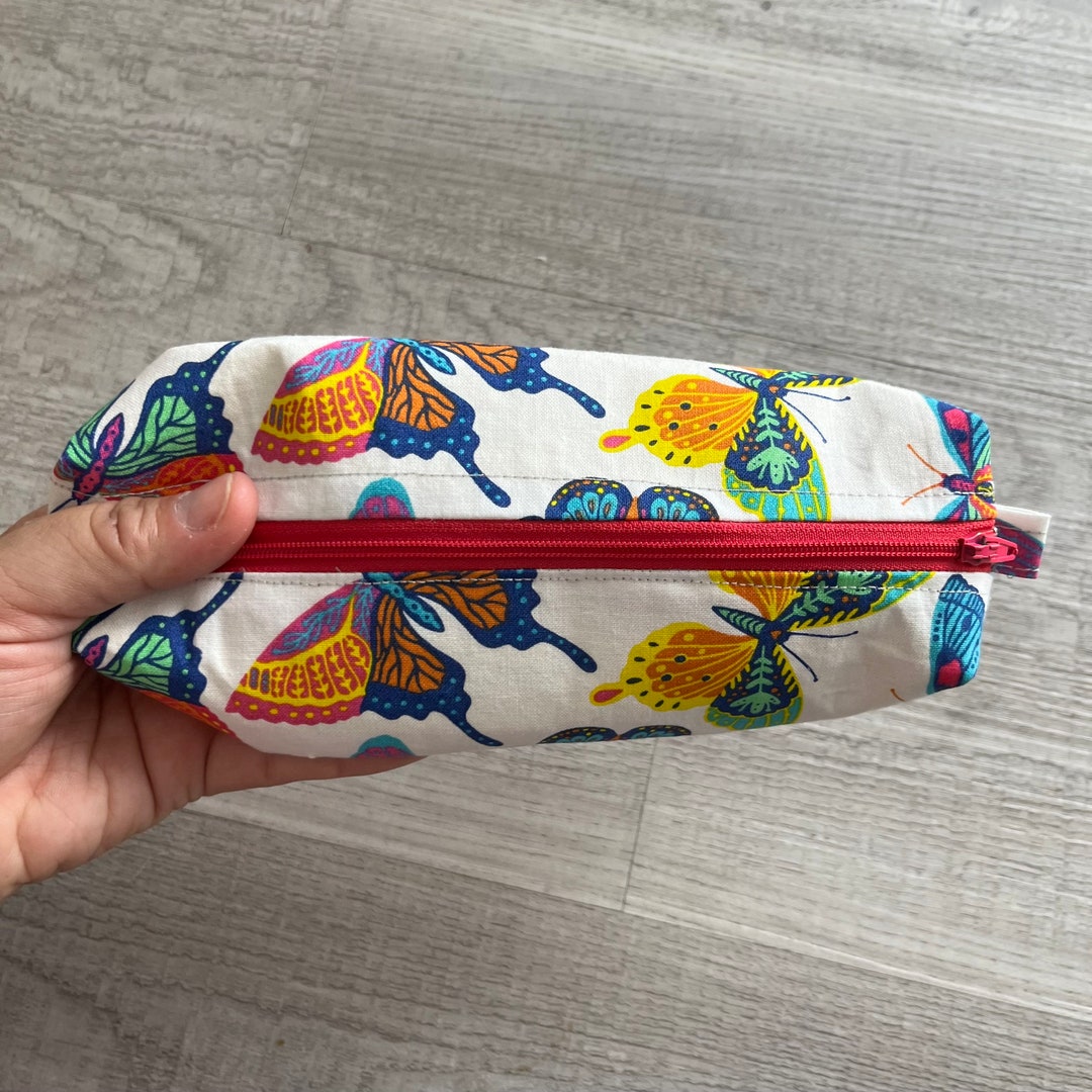 Butterfly Pencil Case, Native Design Pencil Case, Handmade Pen Case ...