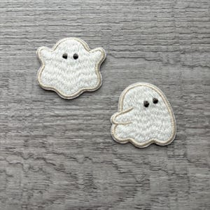 Sticker Ghost Patch, Sticker Patch, Fuzzy Sticker, Planner Sticker, Notebook decor, Journal Sticker