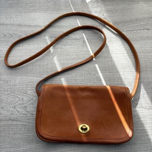 COACH ボディバッグ ダークブラウン/ブラック Coach 9755 - Etsy 日本