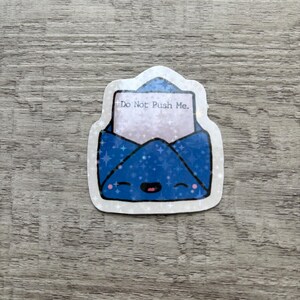 Pegatina para sobre, pegatina para diario, pegatina para Kindle, carta de amor, pegatina, San Valentín, No me presiones