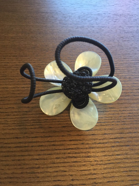 Shell Stone Beaded  Adjustable Bracelet - image 3