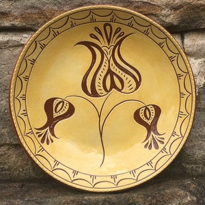 Flowers - Pennsylvania Redware Pottery SG698