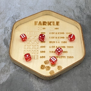 Farkle Rolling Tray