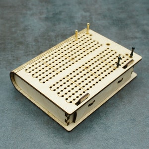 Travel Cribbage Board Living Hinge Natural image 4