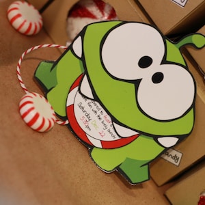 Convites Cut the Rope Om Nom (arquivo digital)