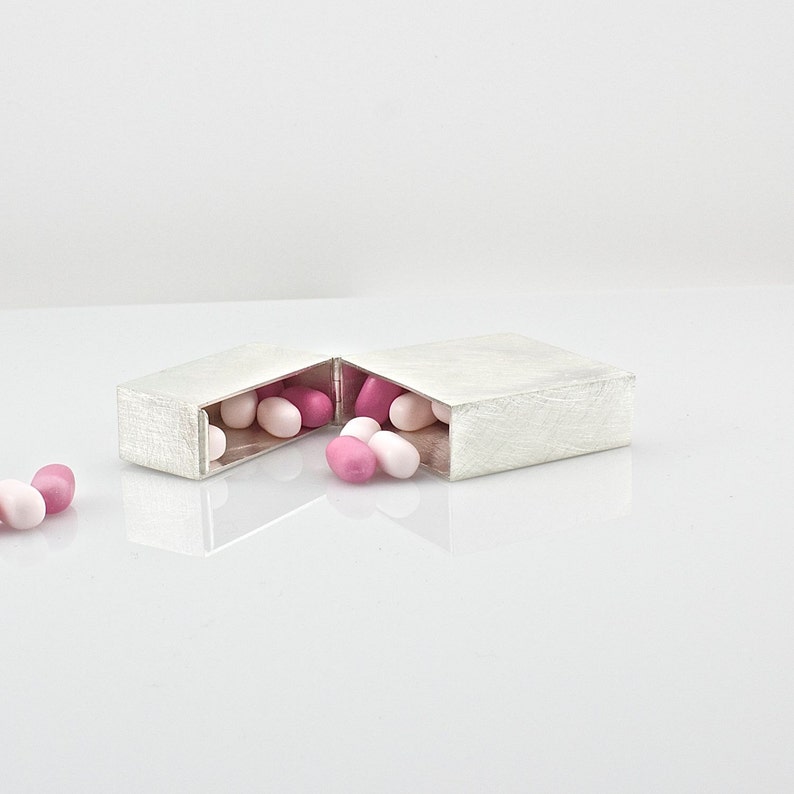 Sterling Silver Pocket Case Sterling Silver Box Small Etsy